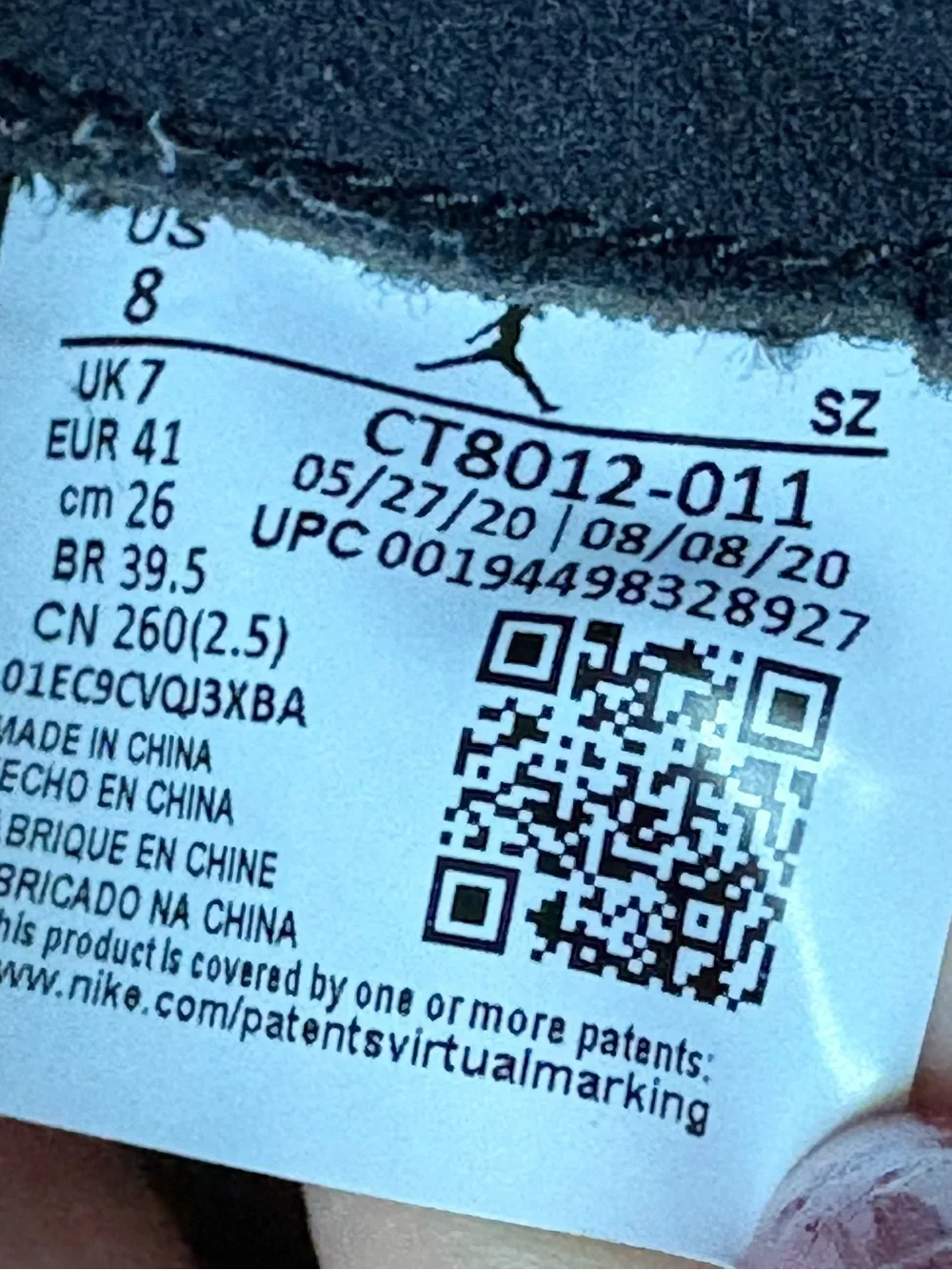 Jordan air 11
